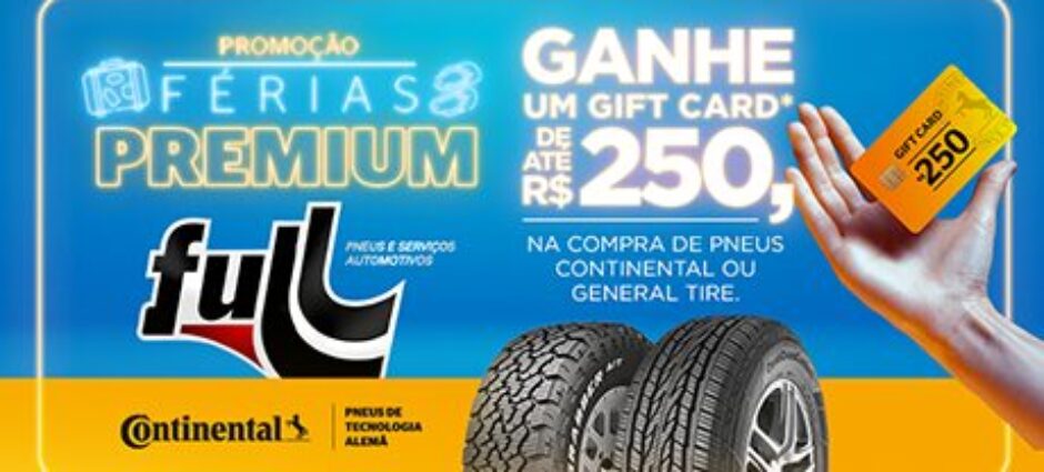 Confira a nossa Promoção “Férias Premium – Gift Card”