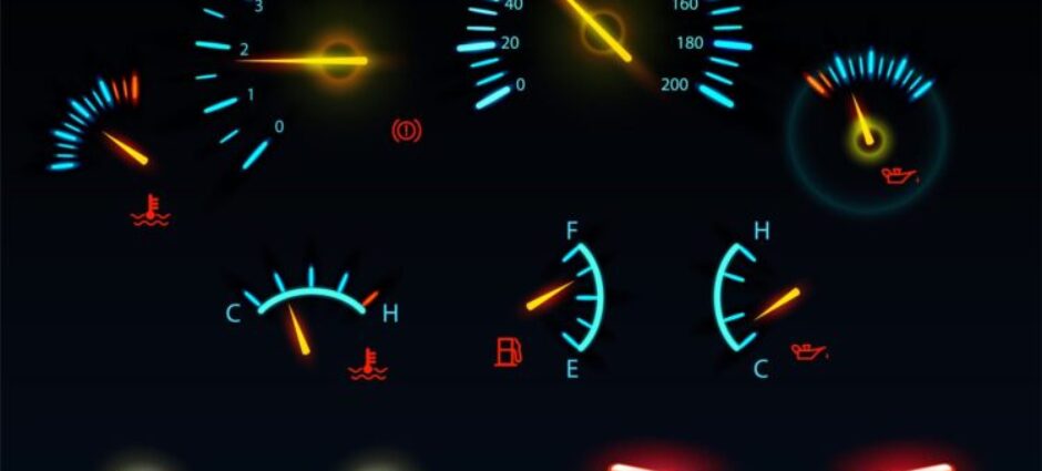 O que fazer quando as luzes do painel acendem?