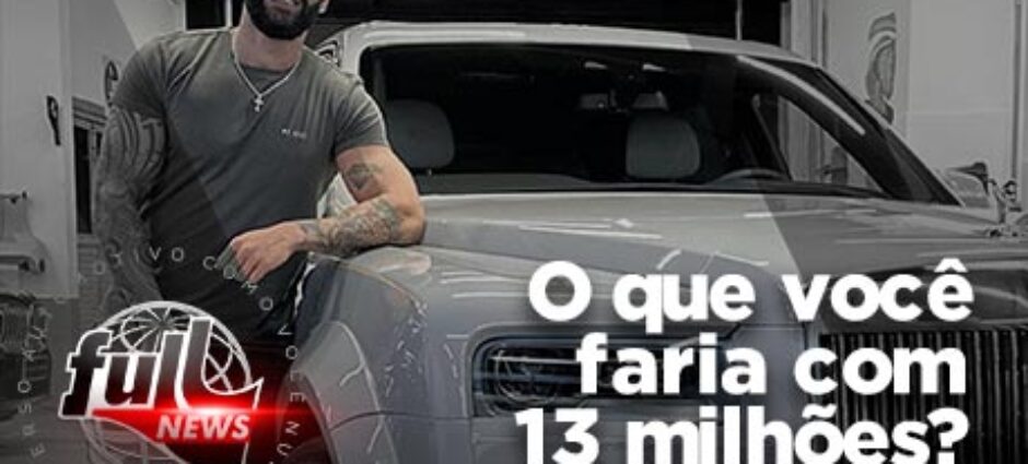 Gustavo Lima compra Rolls-Royce Cullinan Performance SPOFEC